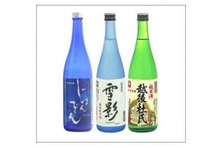 純米3種のみ比べセット 720ml×3本 金鵄盃酒造株式会社