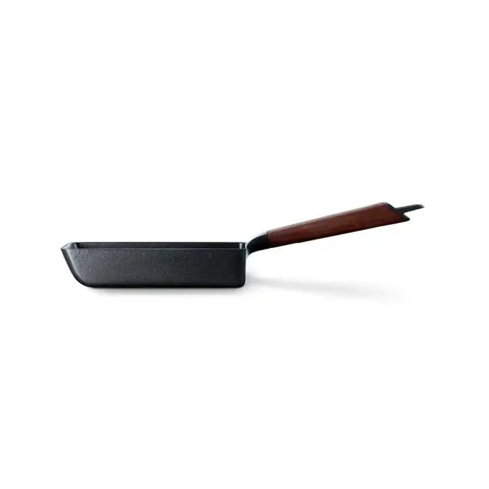 バーミキュラ フライパン EGG & TOAST PAN ウォールナット＋専用ステンレスリッドセット フライパン 卵焼き