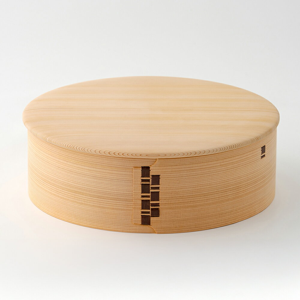 【ふるさと納税】【大館曲げわっぱ】飯切り3合　ふた付 【配送日指定不可】【1630P6003】 まげわっぱ マゲワッパ ワッパ 秋田杉 木 伝統工芸品 伝統的工芸品 職人 贈答 ギフト プレゼント 料理 食器 食卓 ごはん 秋田 東北 日本製 お取り寄せ 東北 秋田県 送料無料 栗久