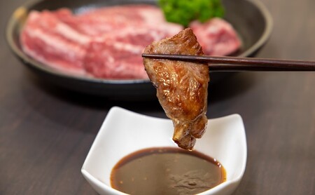 定期便 3ヶ月 博多和牛 A4ランク以上 焼肉用 タレ漬 550g 牛肉 肉 焼肉 3回 ※配送不可:離島