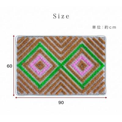 ふるさと納税 海南市 玄関マット 泥 雪 落とし 60×90cm マルチ3色 SNG102107901 |  | 02