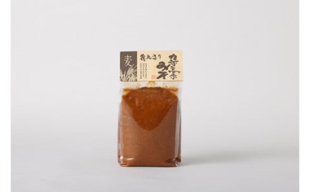九重高原みそ(麦粒)1kg×4袋 計4kg 麦粒 みそ 味噌