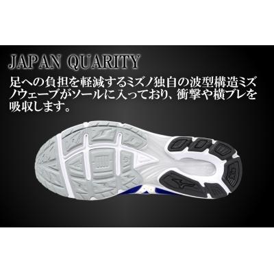 ふるさと納税 宍粟市 ミズノランニングシューズ【ブルー×パールホワイト3E】AO13 |  | 02