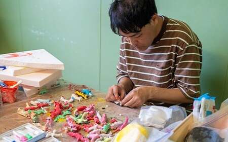 690 ねりねりマグネット 5種セット 乗り物 障害がある方の手作りマグネット【社会福祉法人 茨城補成会】