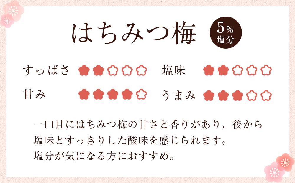 訳あり つぶれ 梅干し 合計700g （350g×2パック） はちみつ 塩分約5％