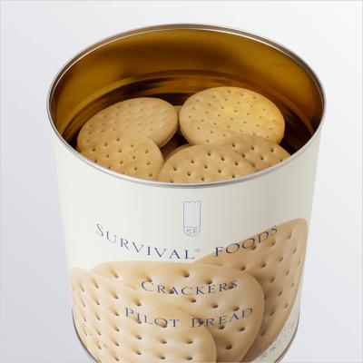 ふるさと納税 あま市 25年保存の美味しい備蓄食(非常食)　サバイバルフーズ　大缶クラッカー2缶(20食相当) |  | 01