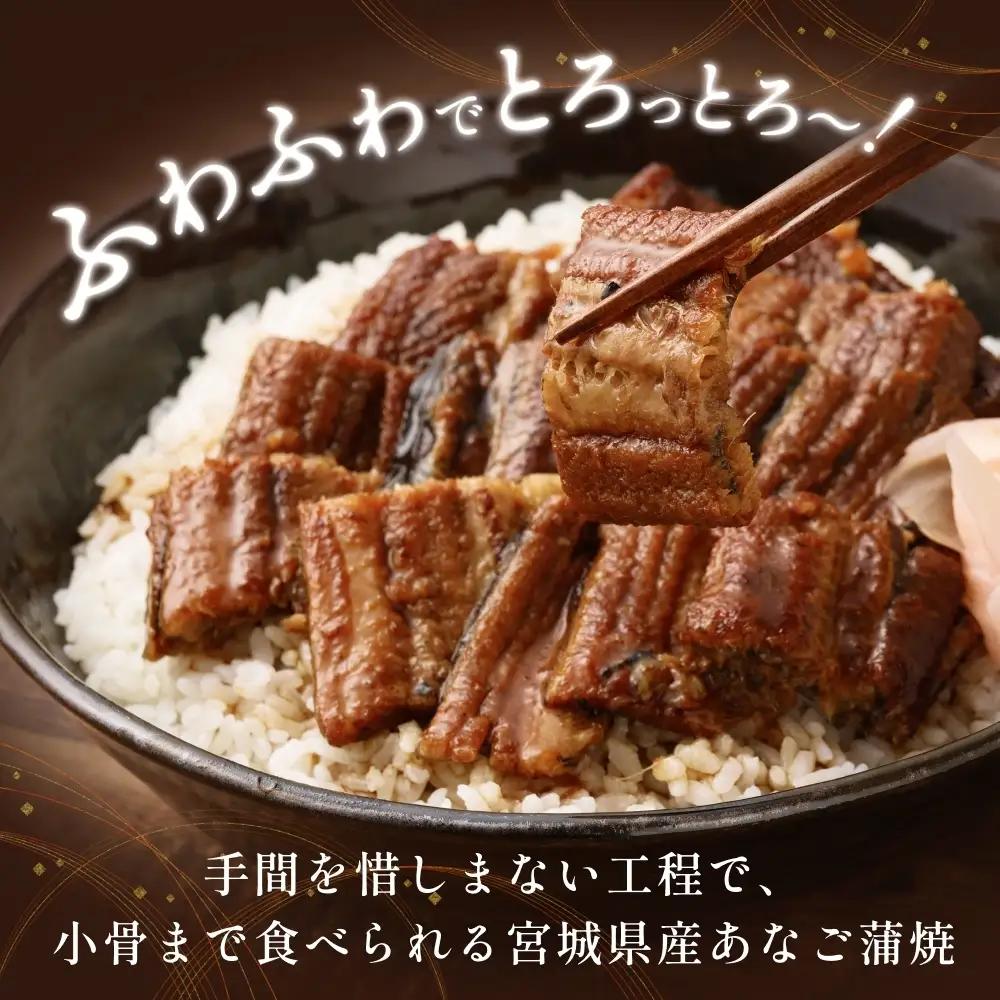 宮城県産あなご蒲焼（1食）12入 12回定期便 毎月配送 冷凍 小分け 穴子 アナゴ 蒲焼き 魚 お魚