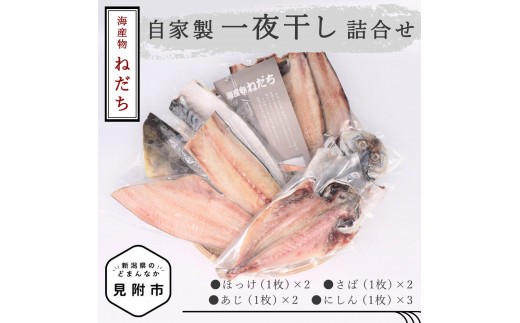
                  ねだち　自家製一夜干し詰合せ
                