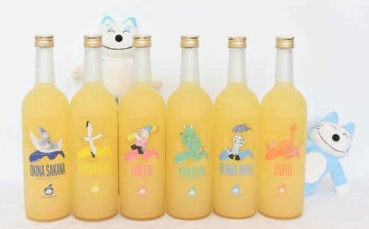 11ぴきのねこの仲間たちジュース（720ml×6本）【藤原農園】