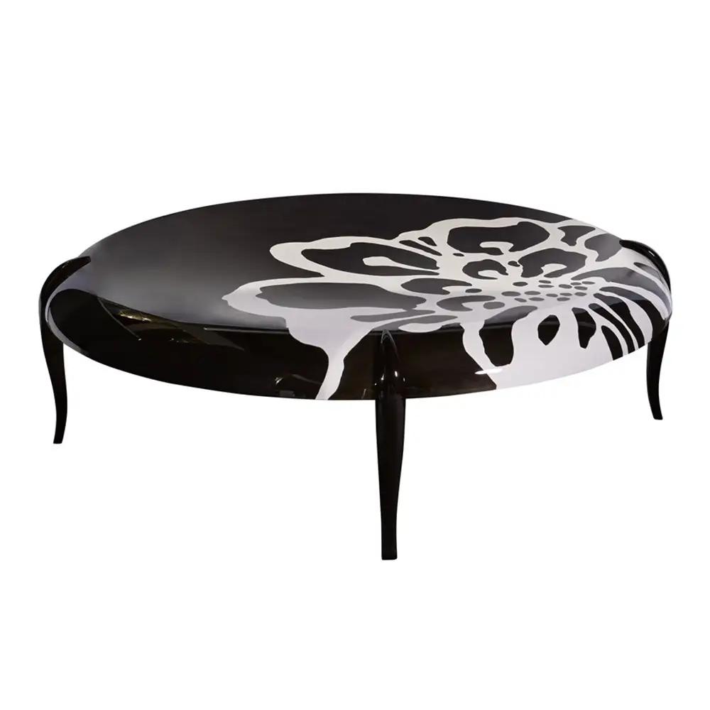 Chrysanthemum Coffee Table ／ 家具 テーブル コーヒーテーブル 菊 花 オリジナル家具 ブランド MATSUOKA マツオカ 松岡家具製造 高級感 上質 エレガント ラグジ