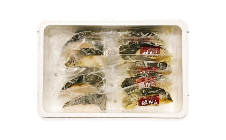 塩銀だら12切＆銀だらみりん漬け12切セット C-09027