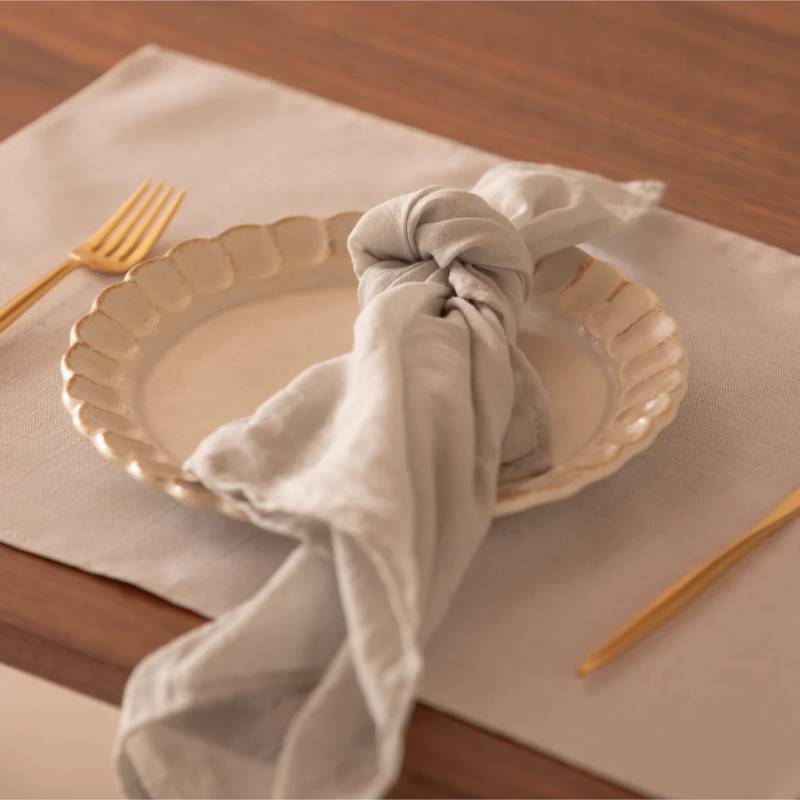 ランチョンマット eterble fabric Blanche Luncheon mat／エターブルファブリックブランシュ サンド wsg0060