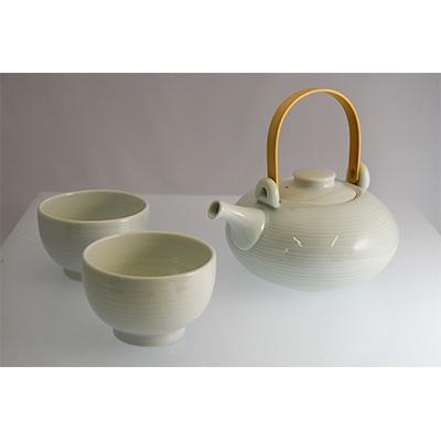 ふるさと納税 諫早市 茶器セット(土瓶1個、湯呑2個)