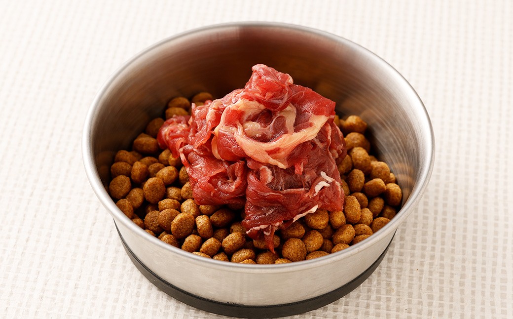 【定期便3回】 ペット用馬肉 2kg×3回 計6kg