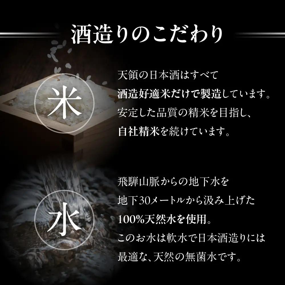 「大吟醸」セット 大吟醸 天禄拝領（720ml×1本）/大吟醸　吟（720ml×1本）【2-16】