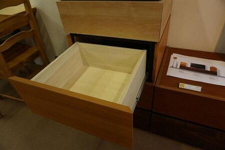 【幅47.6 奥行42.8 高さ102.3】モダニカ48-5チェスト