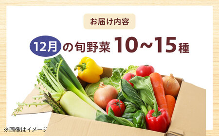 【数量限定・先行予約12】厳選！旬を味わう高槻野菜詰合せセット（10種～15種）【2024年12月発送】