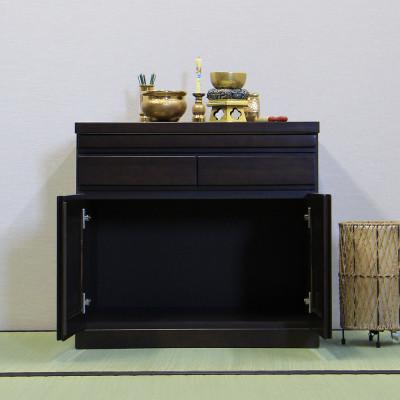 ふるさと納税 大川市 仏壇下台 大川家具 完成品 60cm AKBU-01-60L BR |  | 03