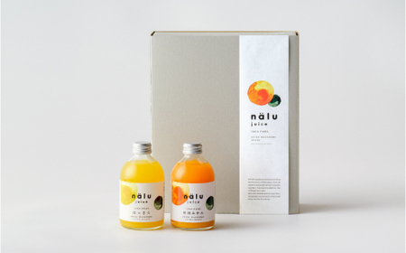 鳴川農園nalu juice 有田みかんジュース・はっさくジュース 250ｍｌ各3本(B1027-1)