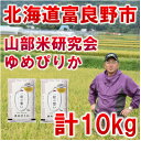 【ふるさと納税】【毎月定期便】北海道富良野市産ゆめぴりか 精米 10kg(5kg×2袋)全3回【4056503】