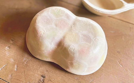 もぐもぐうつわのセット 1個(ブルー系) 子供用 皿 お皿 器 うつわ 陶器 ギフト プレゼント hi-dsxxx-b