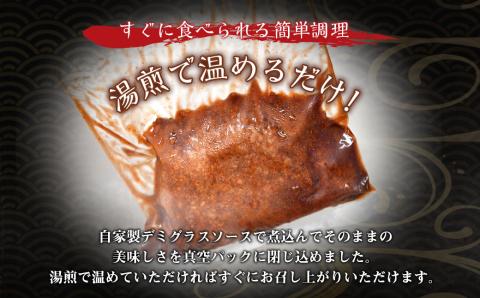 SS-54　松阪牛入りデミグラスハンバーグ (150g×5個)