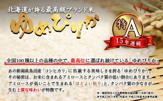 【令和8年度産】 ゆめぴりか精米定期便  (10kg×12回)