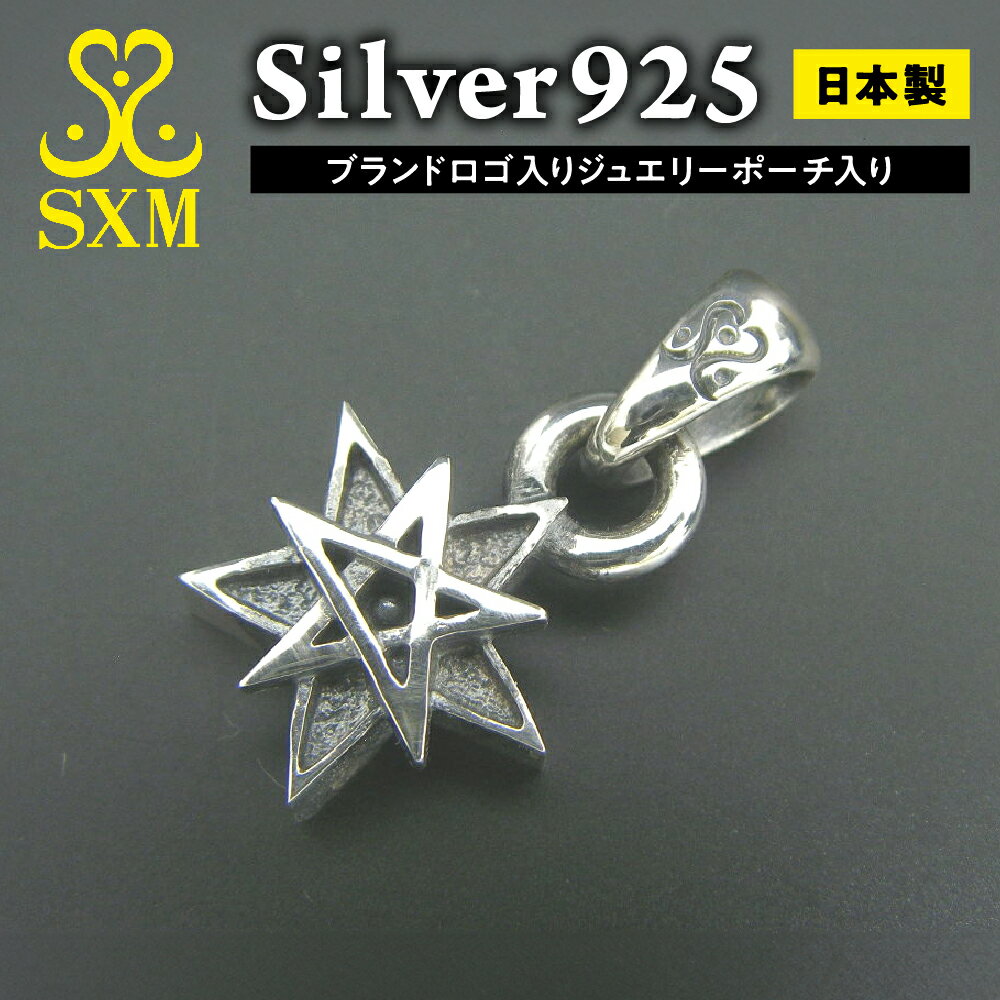 【ふるさと納税】Decagram pendant デカグラムペンダント ペンダント シルバー シルバー925 ハンドメイド 手作り