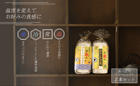 【グルテンフリー】米粉100%ガトーショコラ食べ比べセット（魚沼産コシヒカリ＆あいちのかおり）【離島配送不可】 
