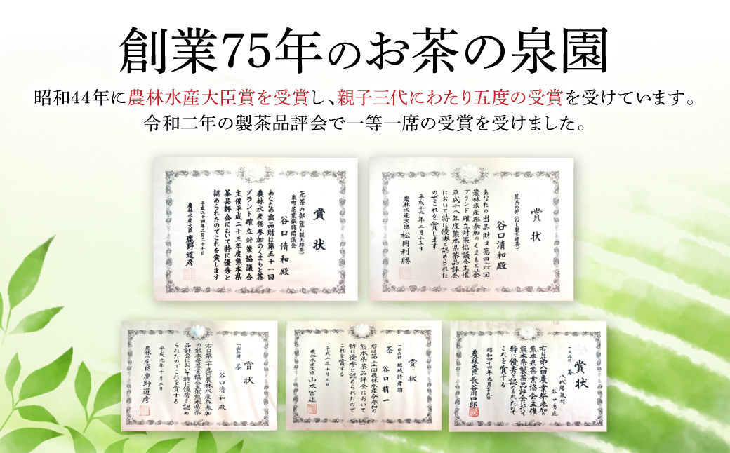 いずみ茶 水出し煎茶 食べるお茶 3点セット 各100g 計300g