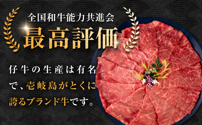 【全3回定期便】壱岐牛 モモ・カタ すき焼き・しゃぶしゃぶ用 400g 《壱岐市》【中津留】 すき焼き しゃぶしゃぶ モモ カタ 鍋 牛肉 赤身 [JFS054] 63000 63000円