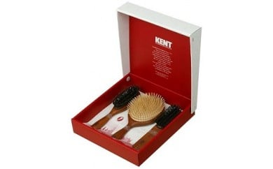 
AL-4 最高級天然毛100%を使用した「KENT」ブランドのヘアブラシセット
