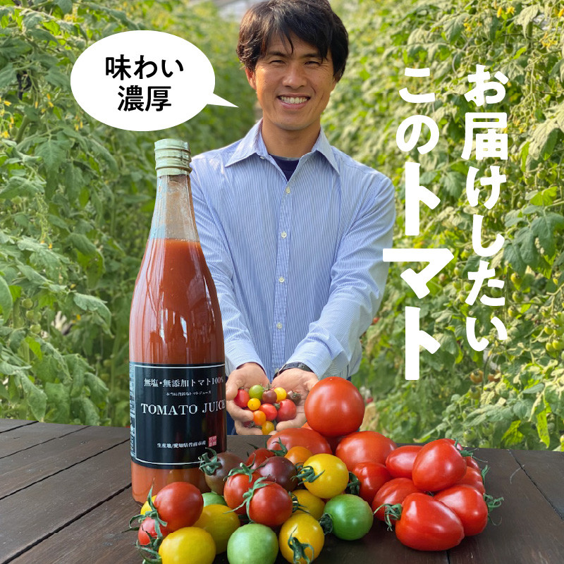 【福箱★2026】 トマトでハッピー！！長田農園の厳選トマト約1.4kg&トマトジュース720ml×1本 福箱 H004-176