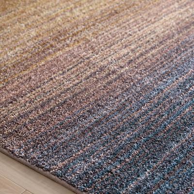 ふるさと納税 和泉市 【190×190cm】心地よいカーペット ラグ    (オンブレー) カラー:マルチ |  | 02