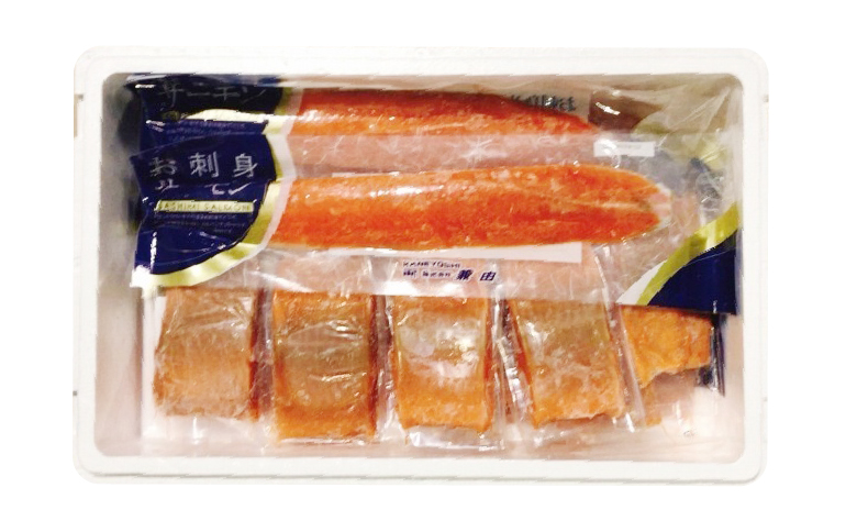 お刺身サーモン2.5kg、スモークサーモン2kg D-09017