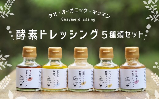  酵素 ドレッシング 5種類 セット