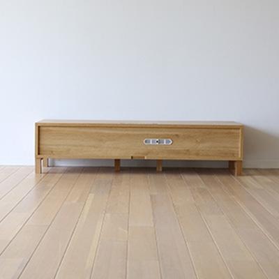 ふるさと納税 筑後市 天然木製 TVボード 幅142cm　レッチェ142TVホワイトオーク材【10年保証】【高野木工】 |  | 02