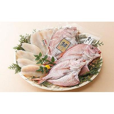 ふるさと納税 松山市 【マキノ海産】真鯛・ふぐ一夜干しセット