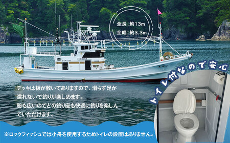 fn-74-001 めざせ爆釣！荒神丸釣り船乗船券（1名様分） 荒神丸