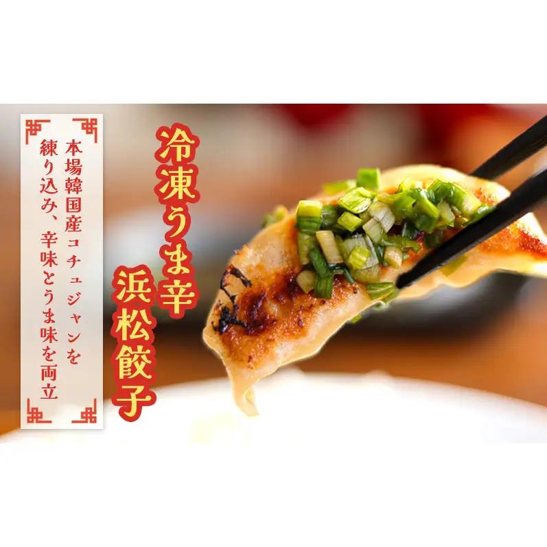 「お宮さんの冷凍浜松餃子 食べ比べセット お宮さんの冷凍浜松餃子・冷凍うま辛浜松餃子 各18個（計36個）」 餃子 ぎょうざ ギョウザ シャキシャキ食感 パリパリの皮 浜松餃子 冷凍餃子 冷凍 惣菜 