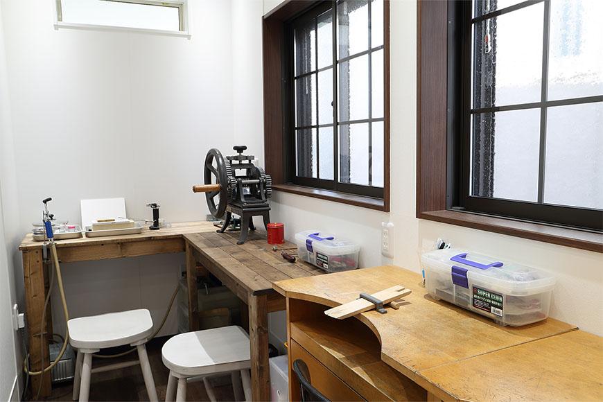 K10 細スジ リング（ハンドメイド）【15号】