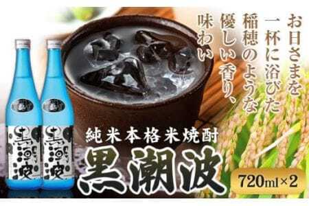 焼酎 黒潮波 720ml×2本セット 酒のねごろっく《30日以内に出荷予定(土日祝除く)》焼酎焼酎焼酎