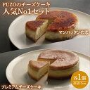 【ふるさと納税】PUZO 人気NO.1 チーズケーキ 2個 セット（AP002-1）