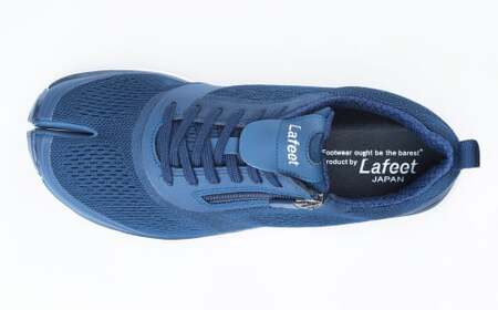 足袋シューズ「Lafeet」VL07・ネイビー【23.0cm】【足袋シューズ 足袋 シューズ 靴くつ クツ スポーティー スタイル 岡山県 倉敷市 おすすめ 人気 】