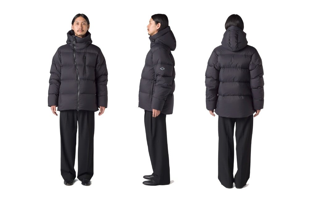 ＜UNISEX＞北海道ダウン：RETAR NUY／レタールヌイ［SOY／ソイ］DOWN PARKA ［BLACK］