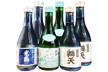 日本酒 米鶴 錦爛 辯天 300ml 6本 飲み比べセット [小田部商店 山形県 高畠町 tk06ayt180079]