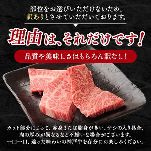 神戸牛 焼肉用 訳あり 切り落とし 800g 神戸牛