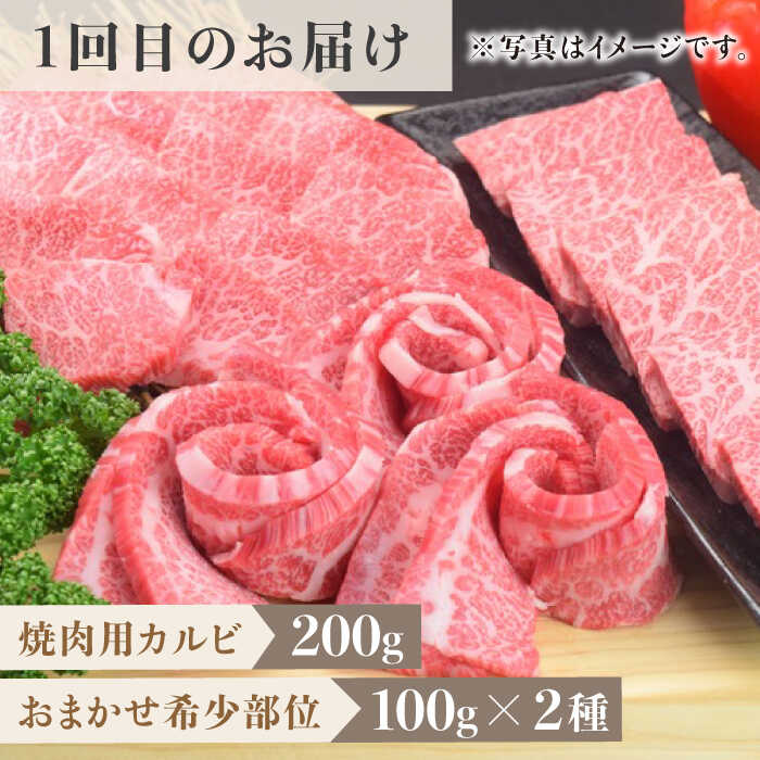 ＜3回定期便＞1ヶ月に1度の佐賀牛ひとり贅沢コース ステーキ/焼肉/スライス【ミートフーズ華松】 [FAY065]