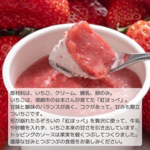 アイスクリーム いちご アイス 紅ほっぺ 濃厚 無添加 濃恋 高知県 須崎市