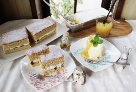 【 カステラ】 ダブルチーズケーキ＆生カステラセット